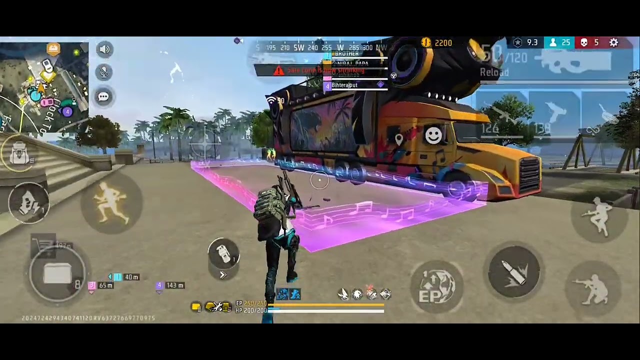 Free fire new update gaming || samsung a23 5g ||