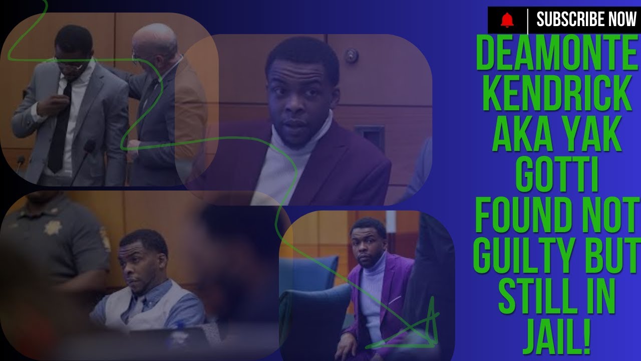 Deamonte Kendrick NOT guilty but still in jail?!! #deamontekendrick #yakgotti   #ysltrial
