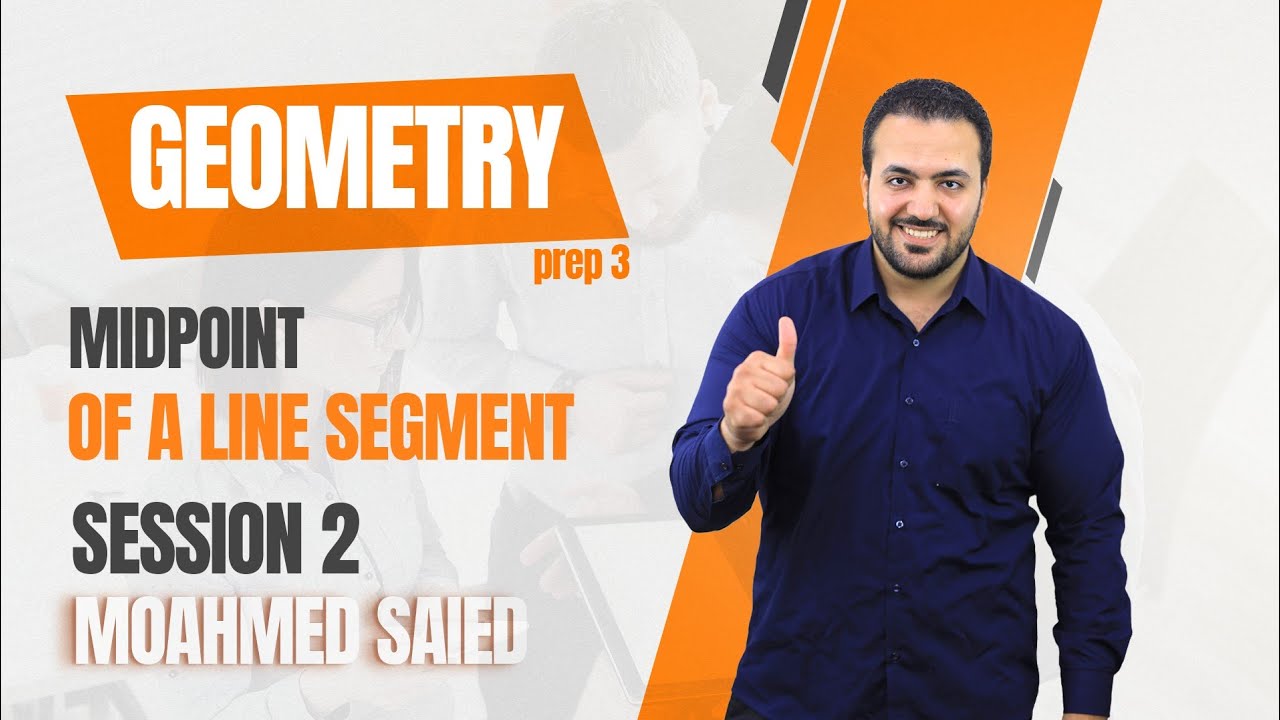 Midpoint of a line segment/ Prep 3 geometry