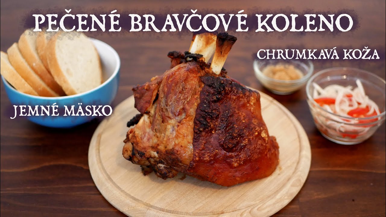 Chrumkavé pečené koleno bez varenia | Roasted crispy pork knuckle without cooking