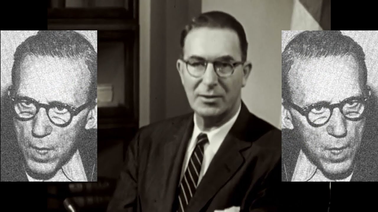 Видеозапись интервью сенатора Эстеса Кефаувера 1955 года о криминальных и ужасных комиксах.