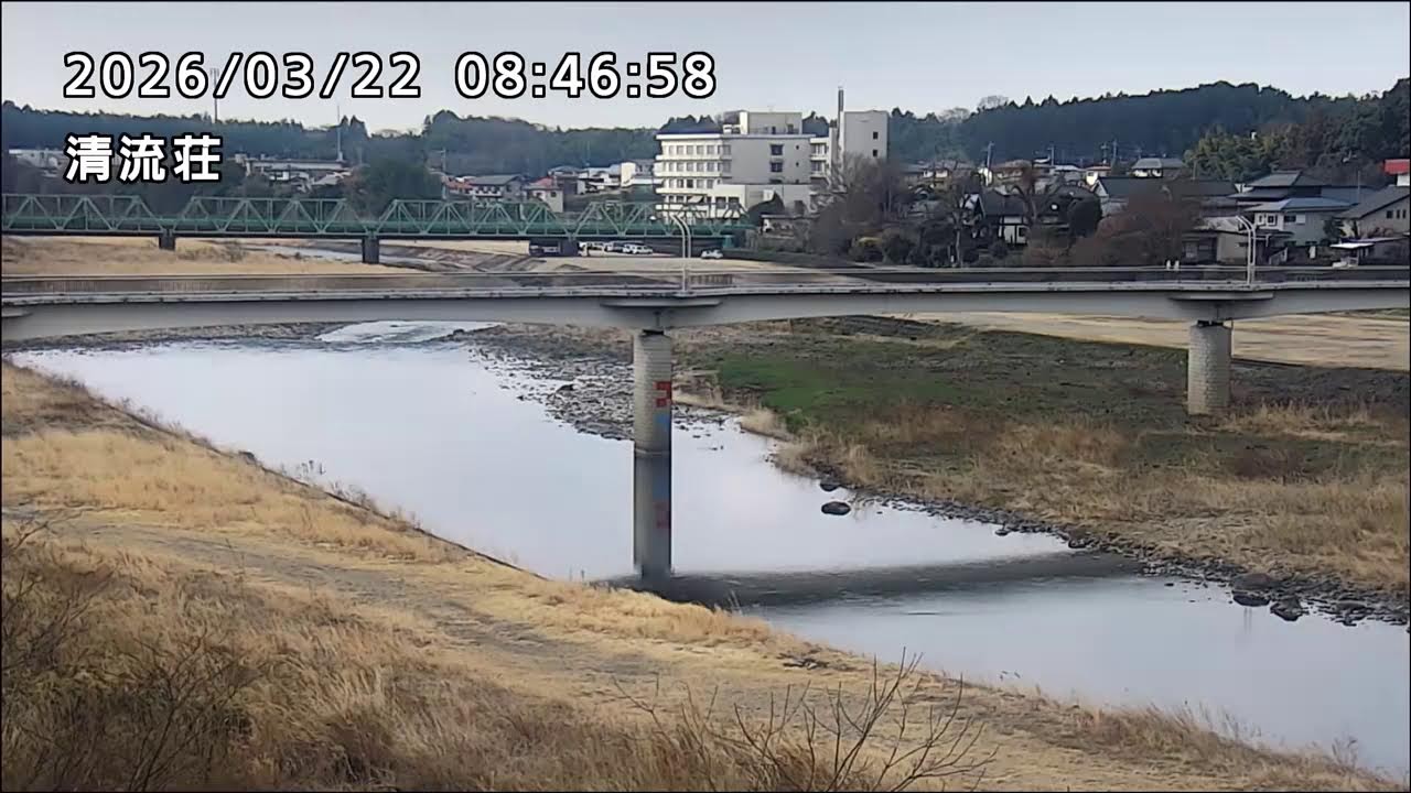 大田原市　河川監視カメラ　清流荘