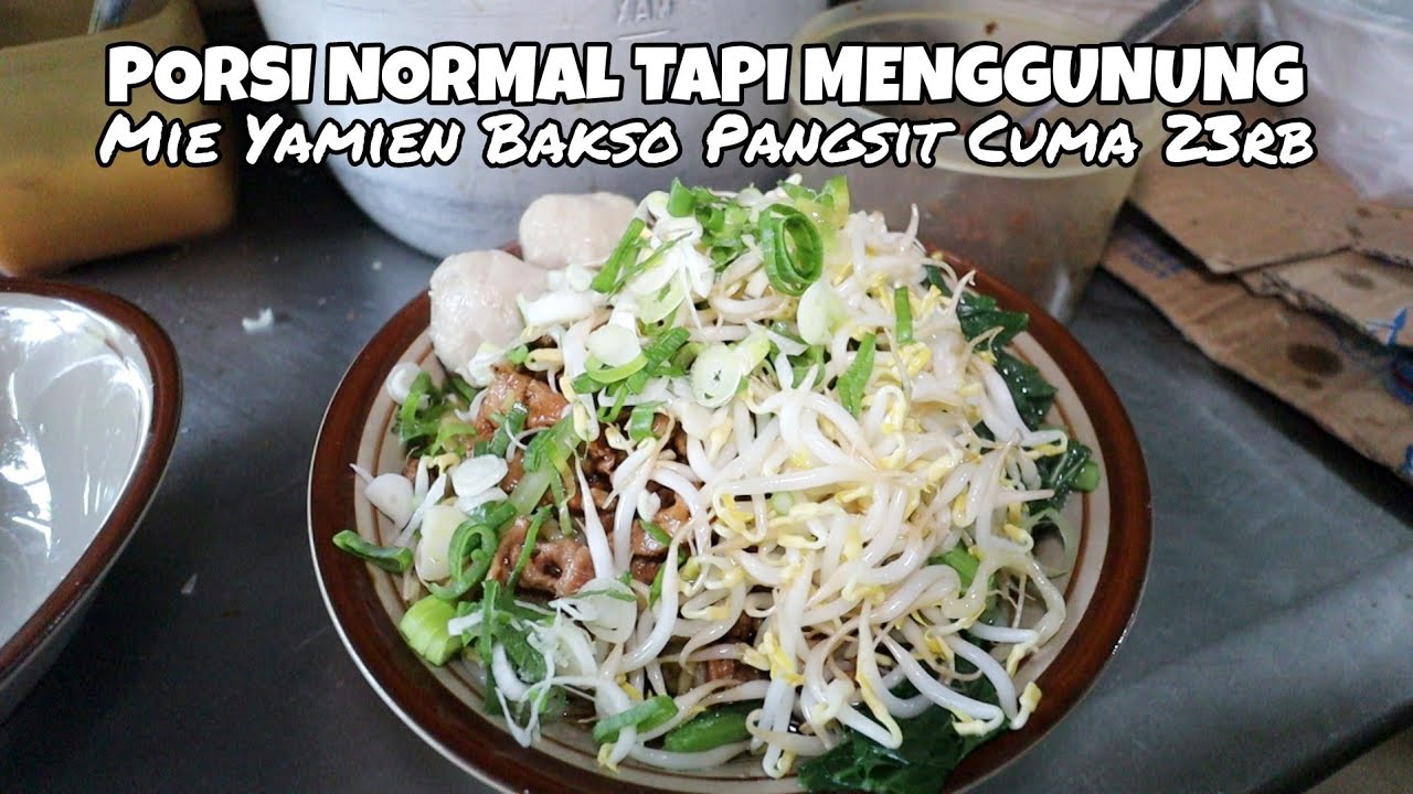 MIE GEROBAKAN INI NGGAK PERNAH SEPI & BERTAHAN SAMPAI 20 TAHUN !! INDONESIAN STREET FOOD