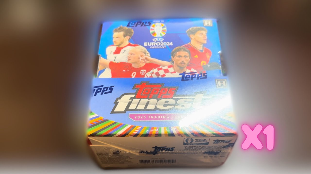 2024 topps finest EURO 1box