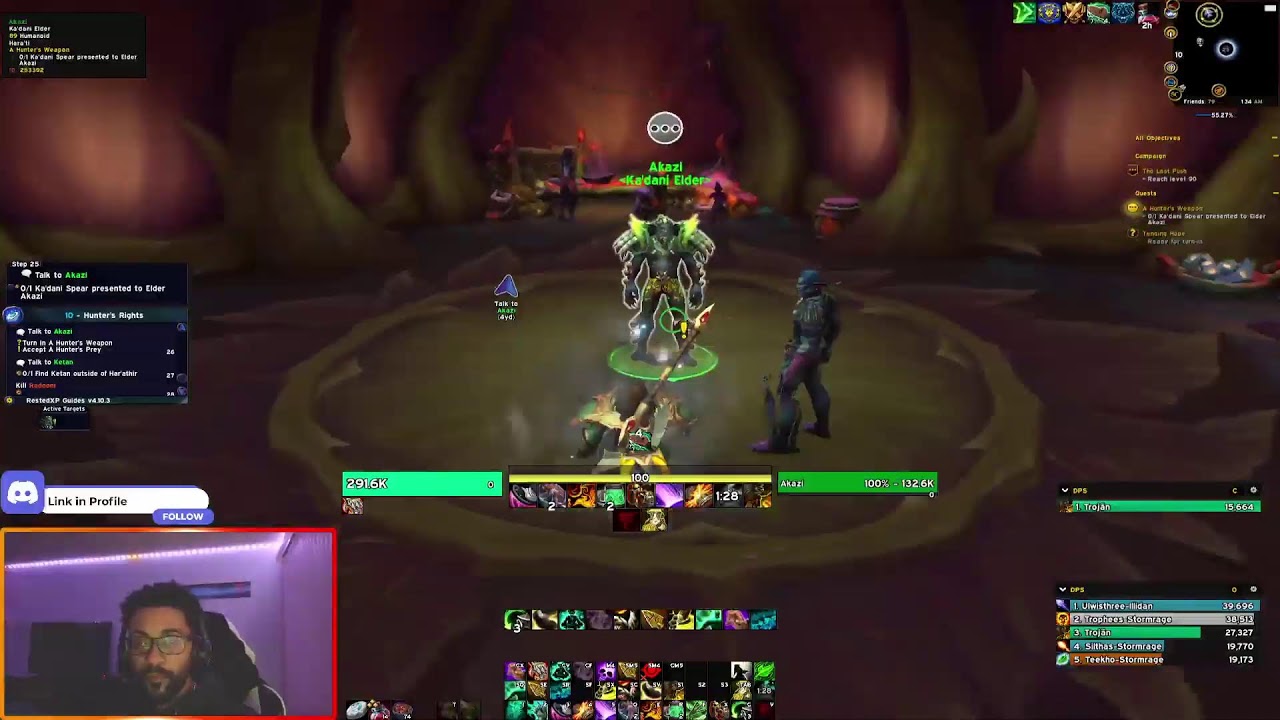 WoW Early access levling 1 of many