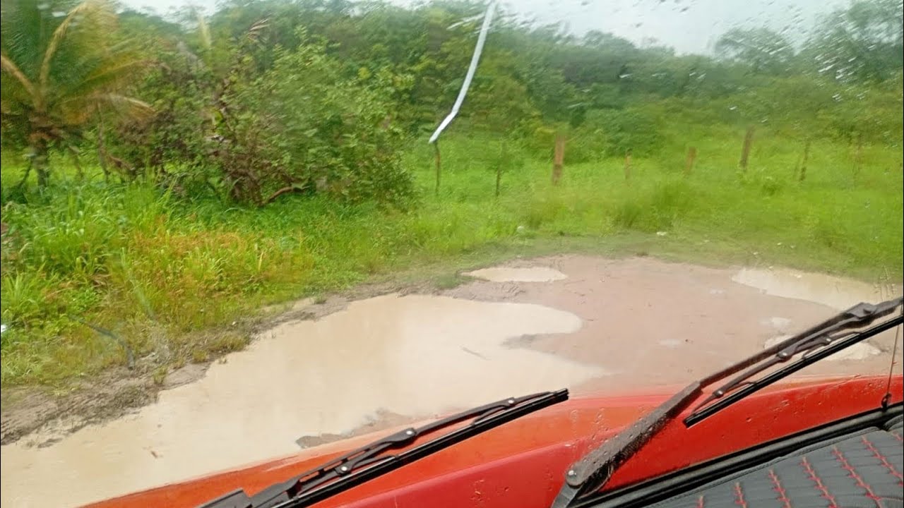 O TRABALHO ONTEM FOI EMBAIXO DE CHUVA 😃🌧️🌧️🌧️🌧️ #chuvasnonordeste 