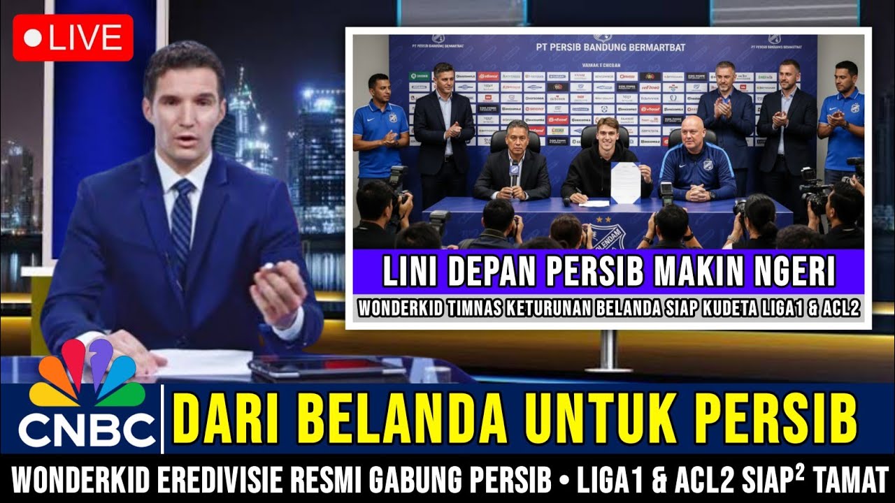 DIRESMIKAN MALAM INI! WONDERKID EREDIVISIE RESMI GABUNG PERSIB • ZILJSTRA SIAP ACAK² ACL2 & LIGA1