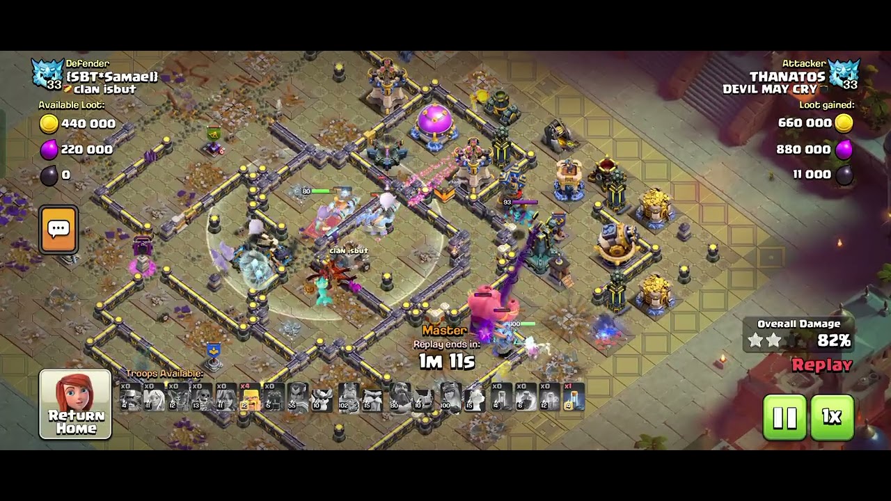 crushing top bases with a simple thrower strategy #clashofclans #coc #th16rootriderattack 