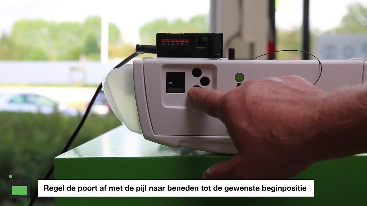 Afstellen Marantec Motor Idem Poorten