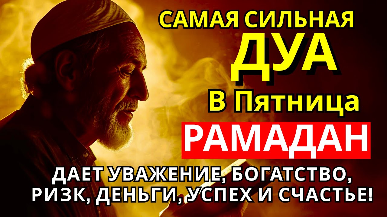 САМАЯ СИЛЬНАЯ Дуа в пятницу Рамадан Все желания сбываются! #дуа 🤲🏻