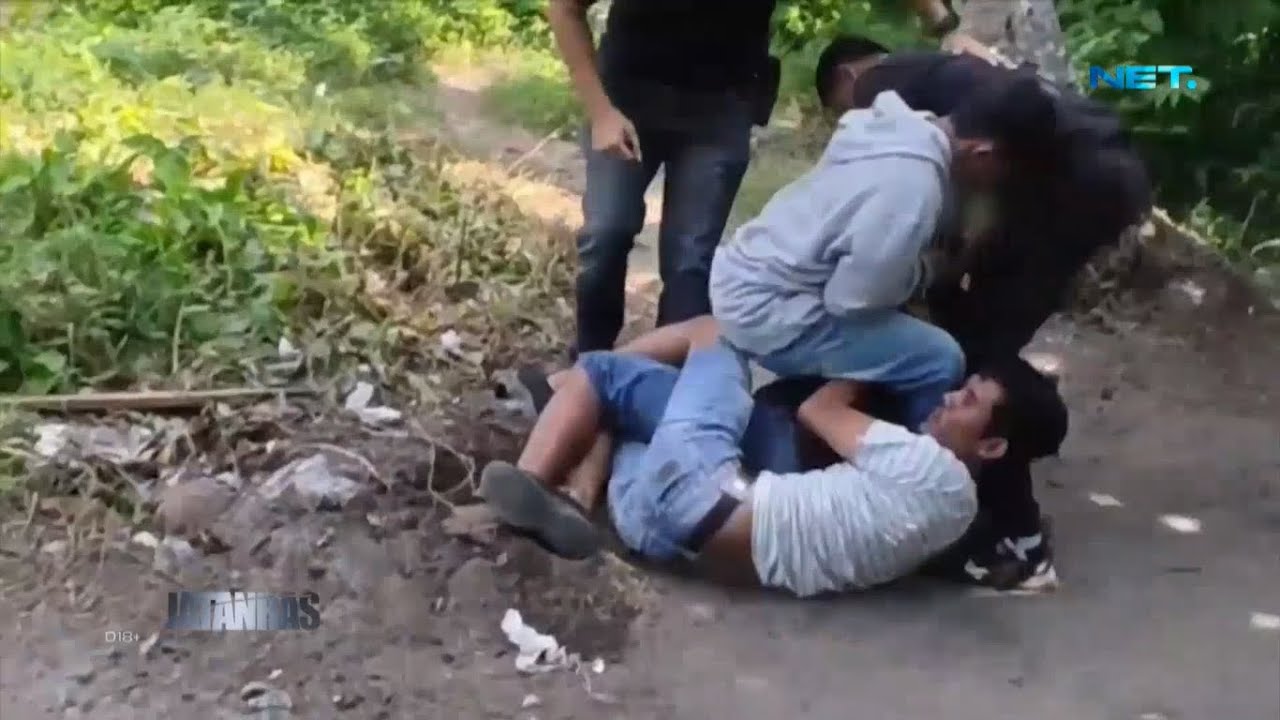 Bandar Narkoba Ngamuk saat Ditangkap - JATANRAS