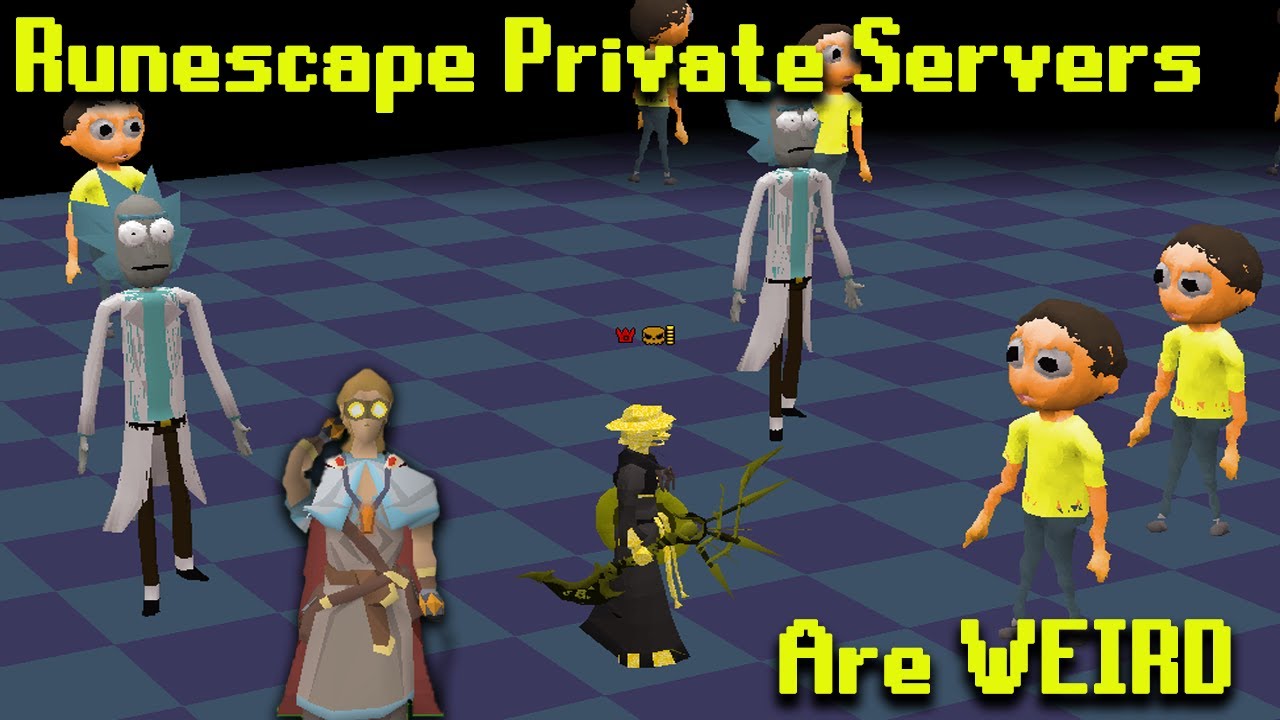 Частные серверы Runescape &mdash; это СТРАННО