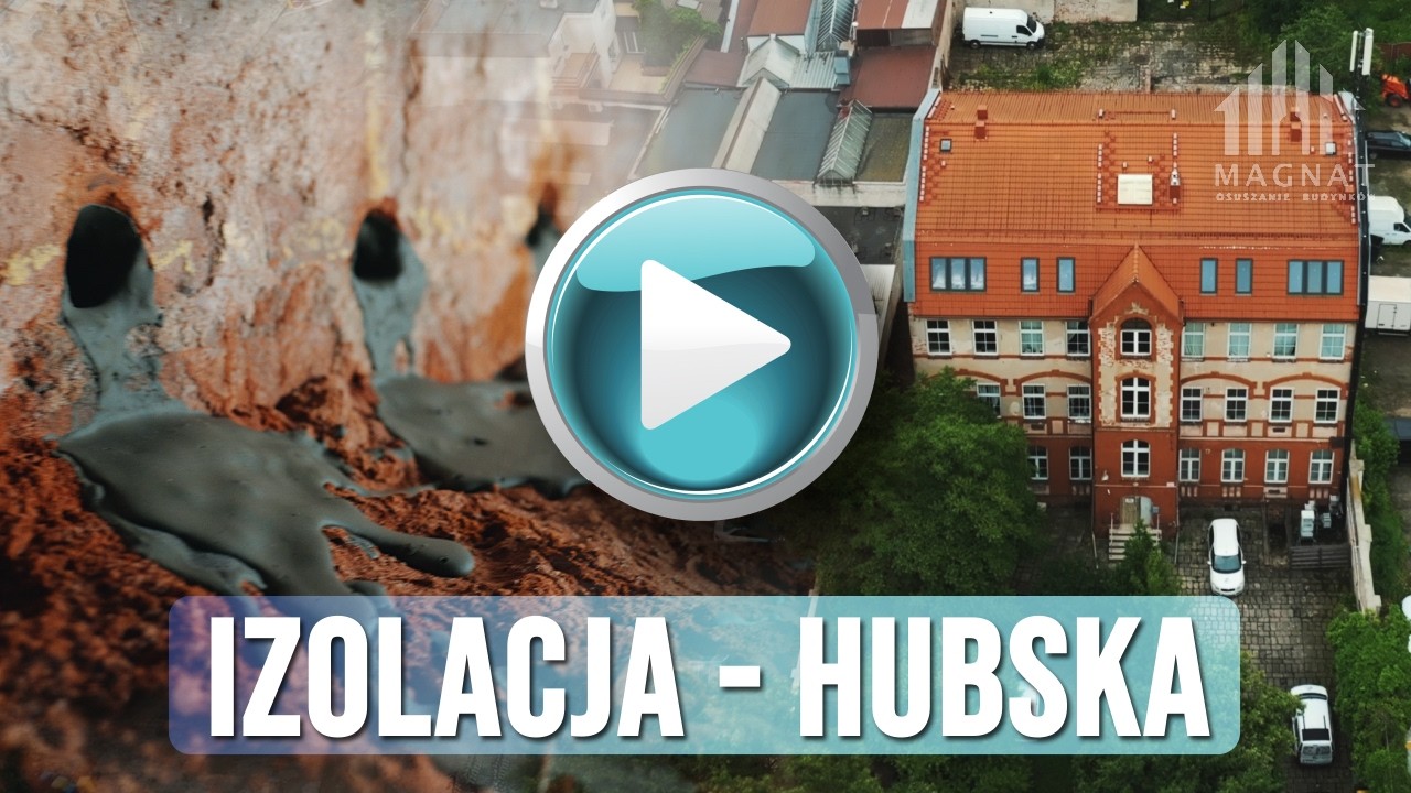 Magnat - osuszanie budynków z Wrocławia - Izolacja przeciwwodna ul. Hubska Wrocław