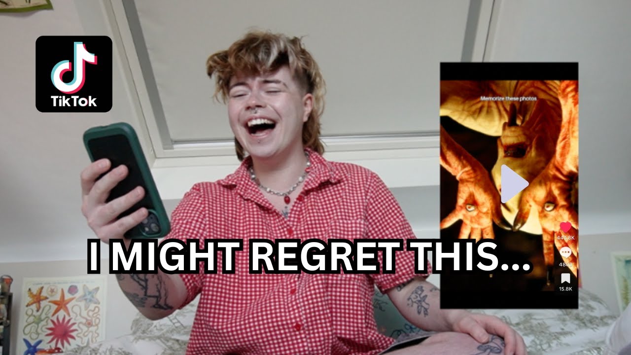 REACTING To My Boyfriend's UNHINGED TikTok Reposts