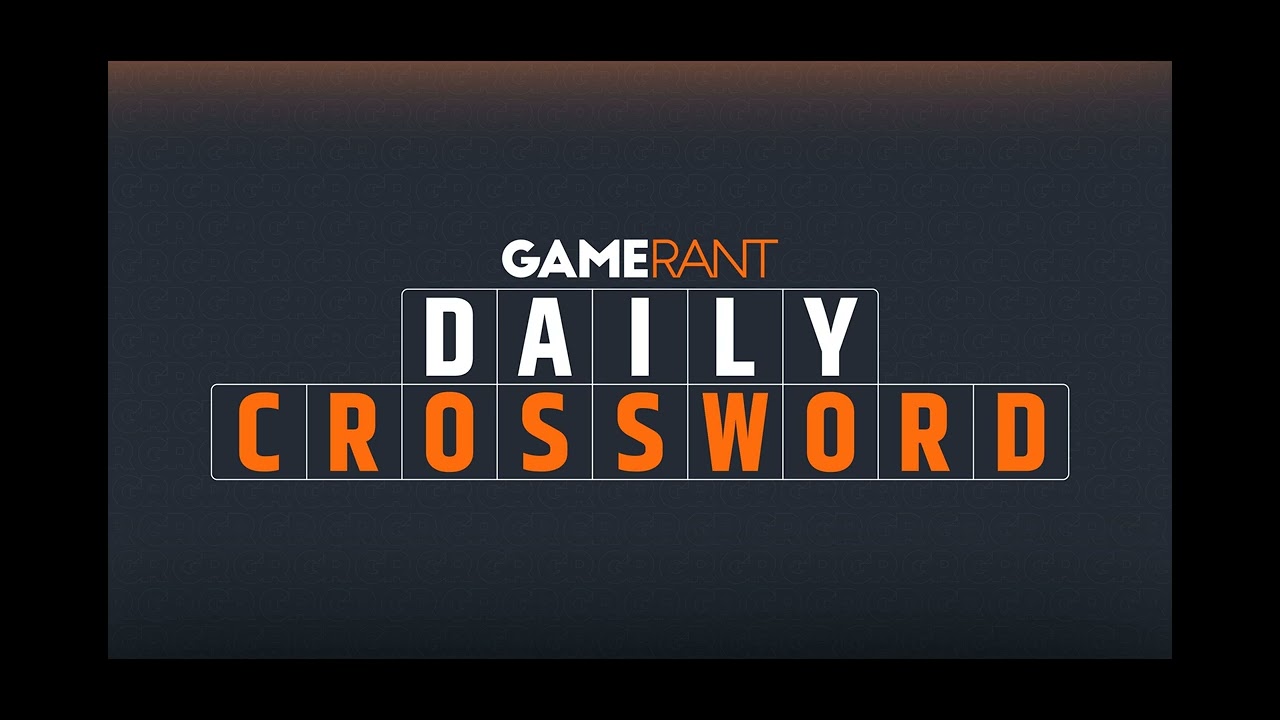 Can YOU Solve This Gaming Crossword It's TOUGH!