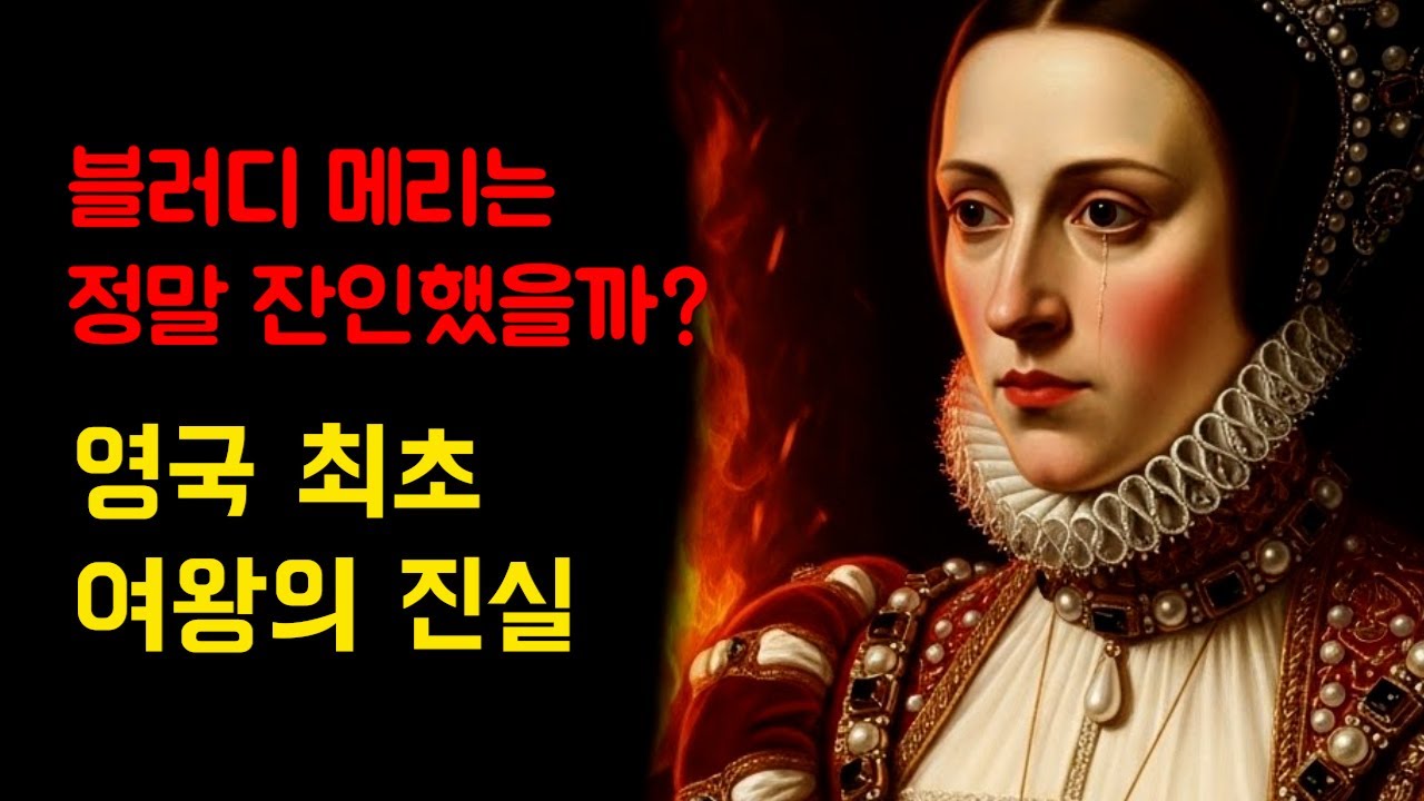 블러디 메리의 진실 | 영국 최초 여왕 메리 1세가 억울하게 악녀가 된 이유 #블러디메리 #메리1세 #영국역사 #튜더왕조 #여왕 #헨리8세 #엘리자베스1세 #종교개혁 #역사의진실