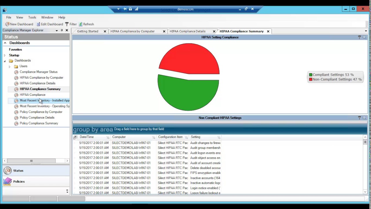 Compliance Manager Demo
