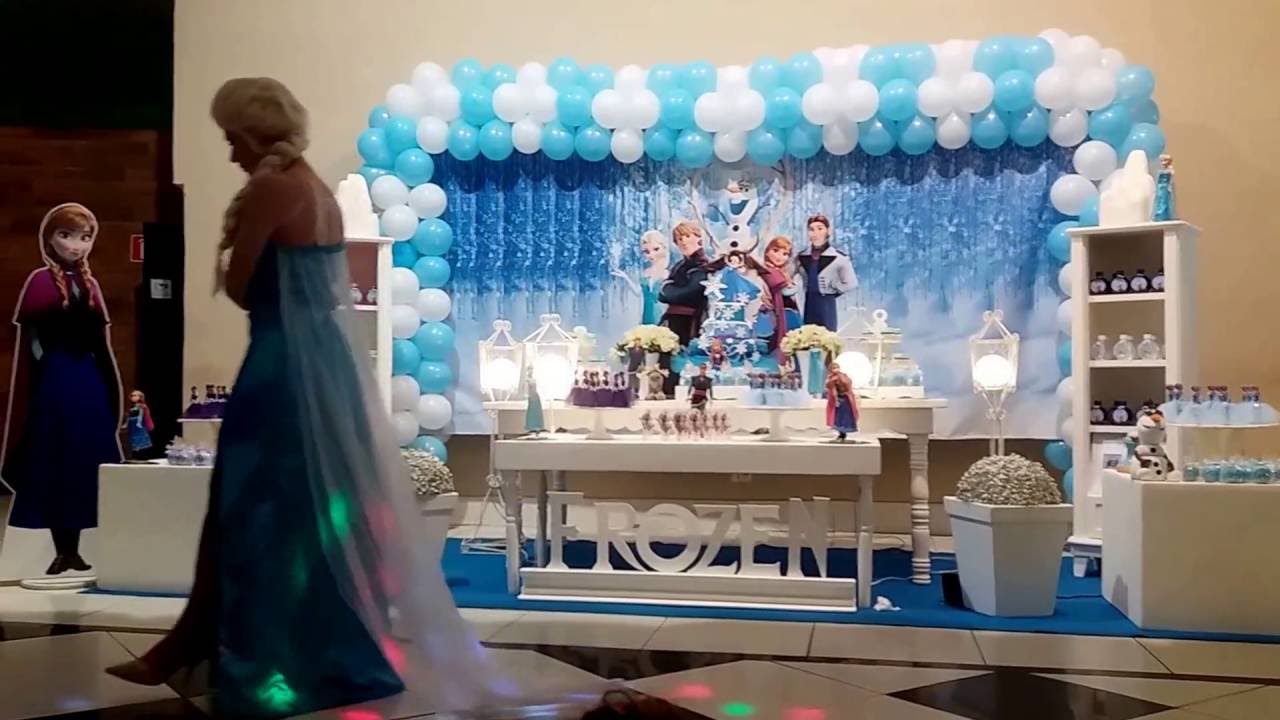 Aniversario com Show da Frozen - Planeta Kids
