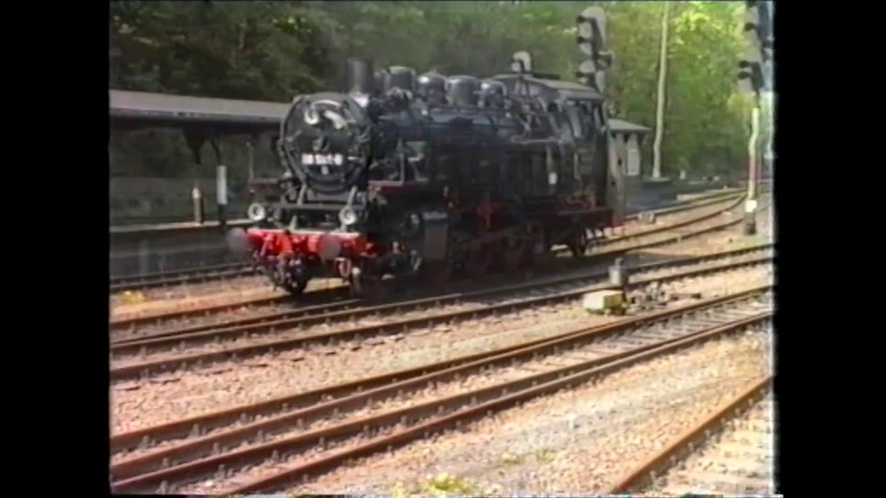 Deutsche Reichsbahn 1993 - Zwickau, Bw Annaberg-Buchholz, Wolkenstein, Cranzahl