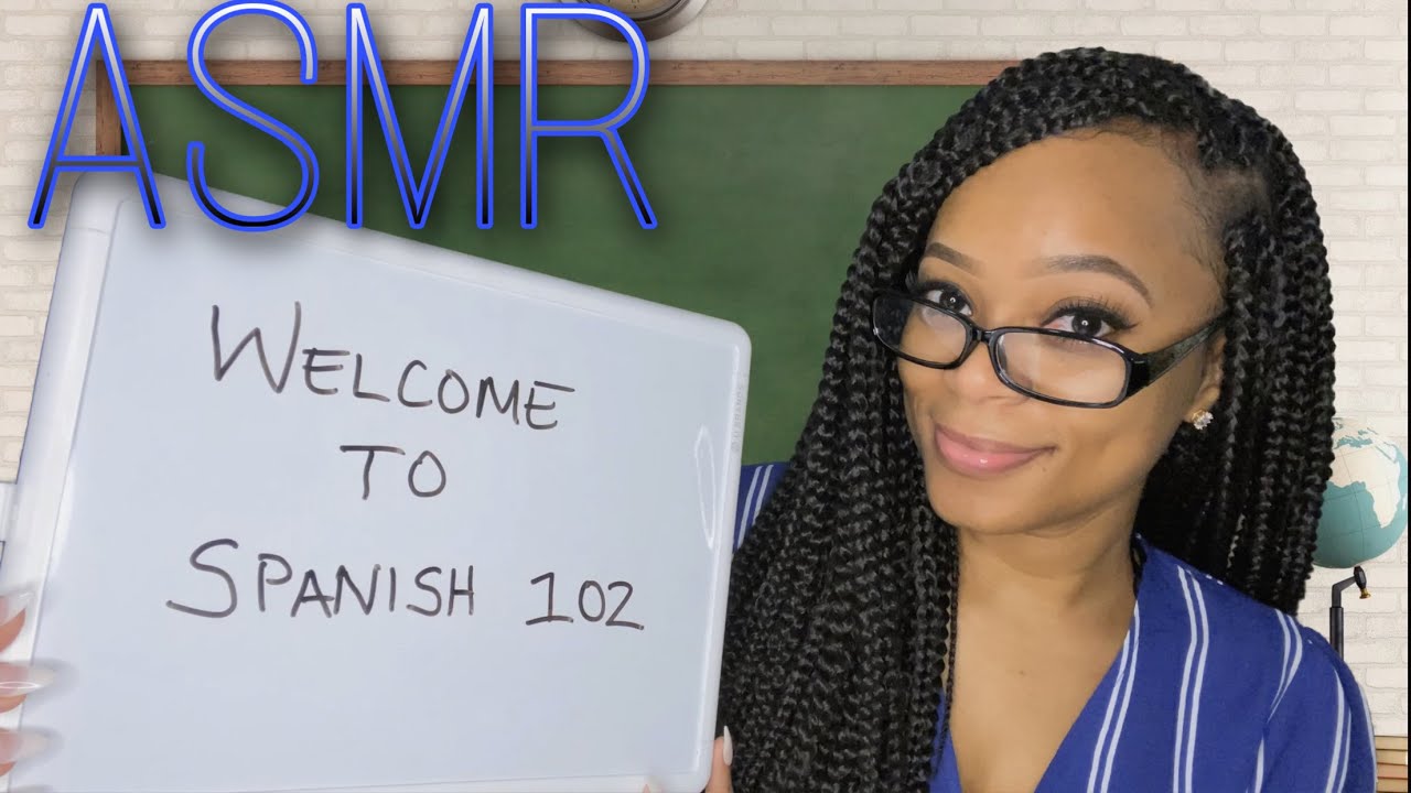👩🏽‍🏫 ASMR 👩🏽‍🏫 Spanish Teacher Role-play • Spanish 102 Class • Soft Spoken 🍎