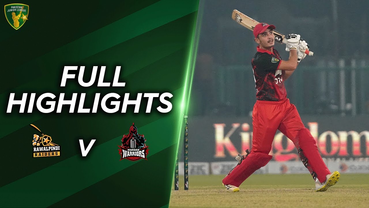 Full Highlights | Rawalpindi Raiders vs Mardan Warriors | Match 17 | PJL | MV2T