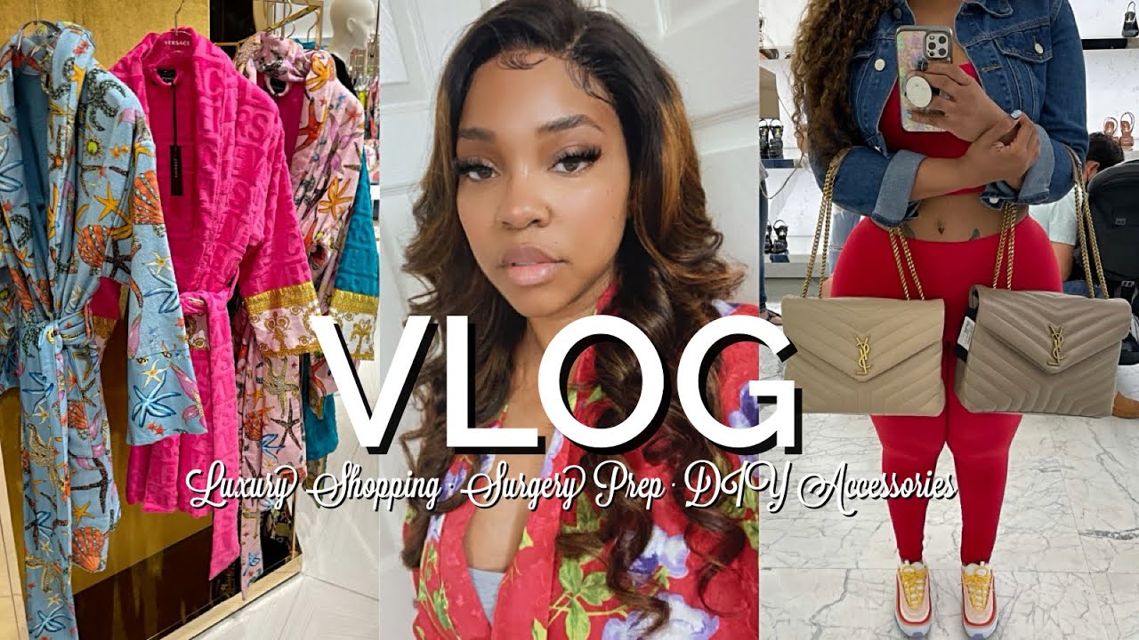 LUXURY SHOPPING • SURGERY PREP • MINI TRY ON | VLOG | Gina Jyneen