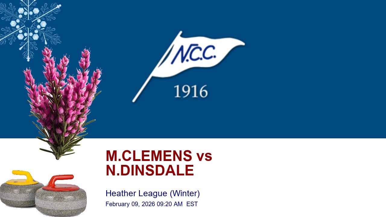 S2: NCC Heather League (Winter) | M.CLEMENS vs N.DINSDALE