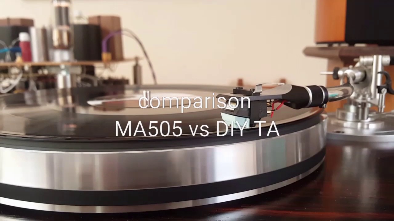 Comparison TA:  microseiki MA505 Vs DIY tonearm.