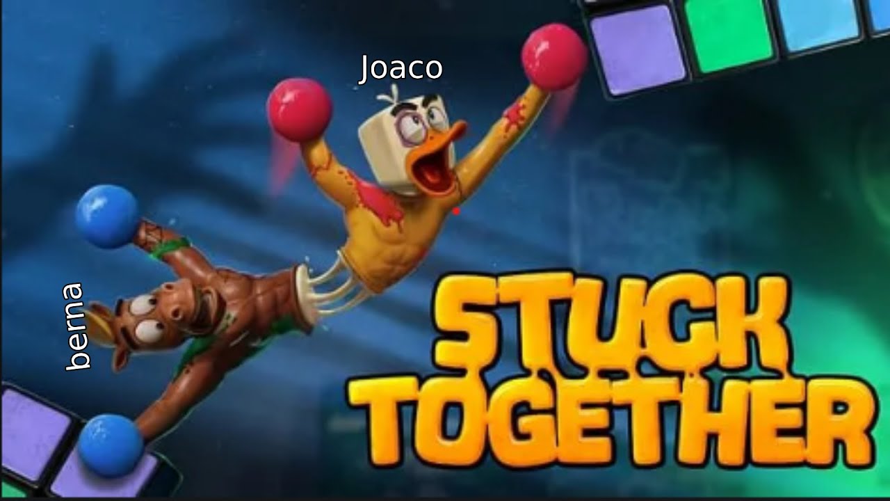 ⚠️el EXAMEN de AMISTAD con JOACO⚠️⚠️😱 - STUCK TOGETHER - GAMEPLAY