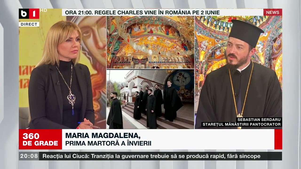 360 DE GRADE CU ALINA BĂDIC. MÂNĂSTIREA PANTOCRATOR. SFÂNTA MARIA MAGDALENA, OCROTITOAREA MÂNĂSTIRII