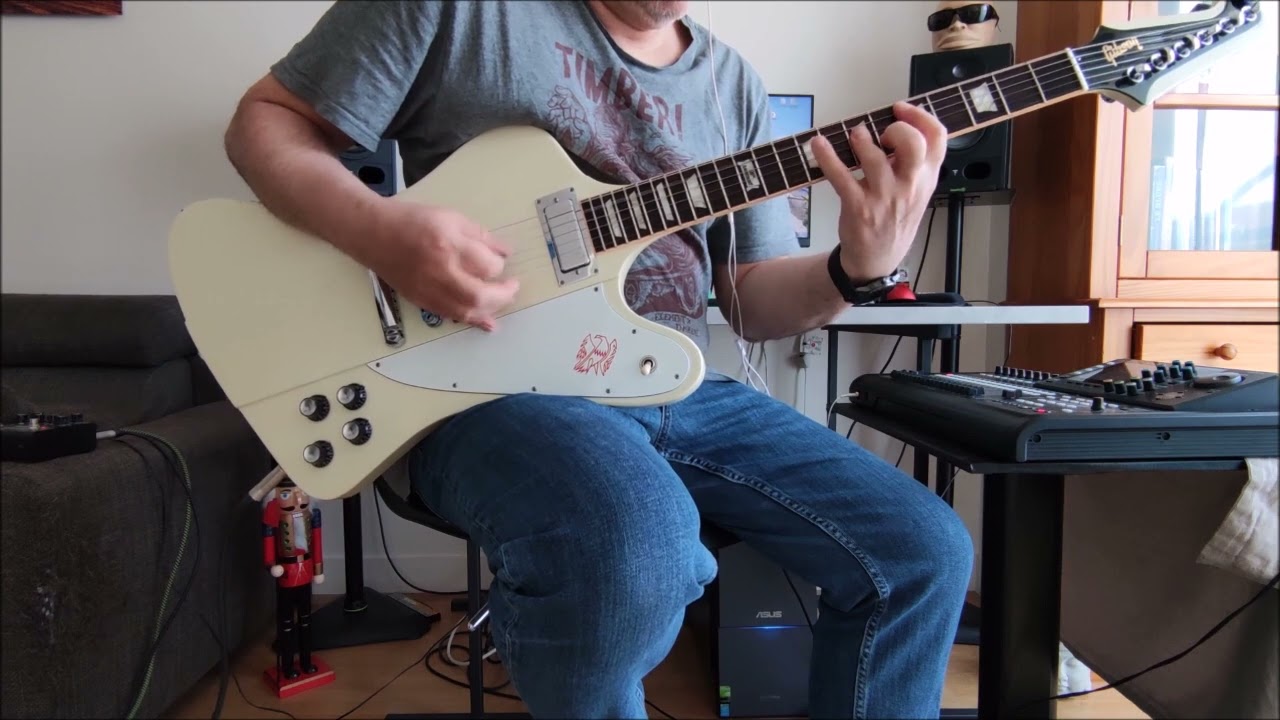 Johnny Winter ''Rock and roll people'' (Live),  Guitar cover