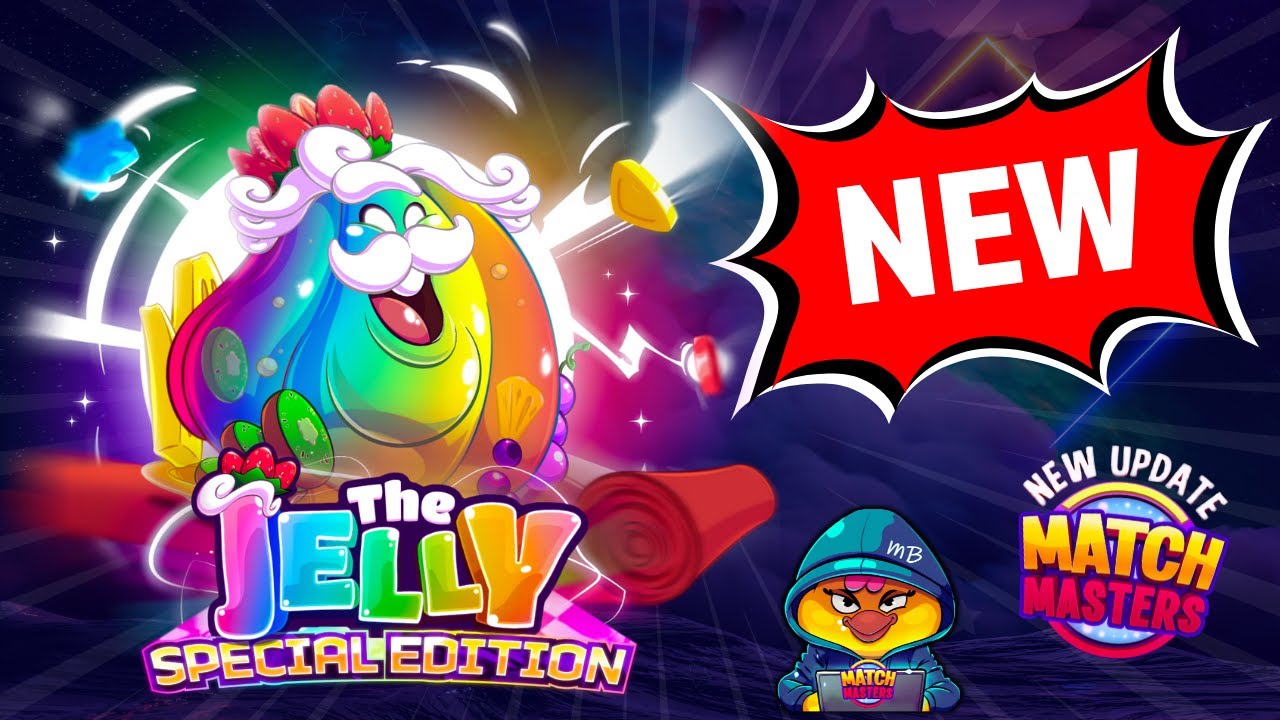 UNLOCK NEW BOOSTER: SE JELLY🔥 SEE & LEARN HOW IT WORKS MATCH MASTERS PVP MODE