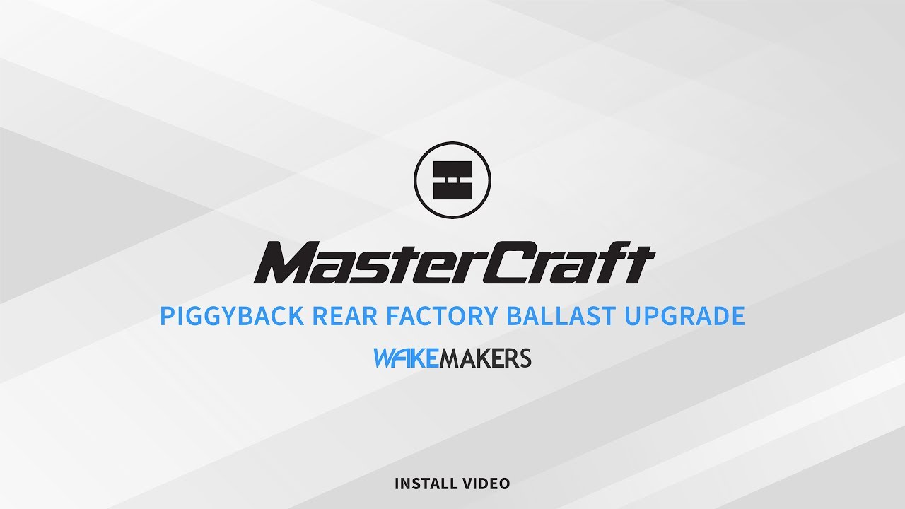 How-To: WakeMAKERS Mastercraft Piggyback Rear Factory Ballast Upgrade Install