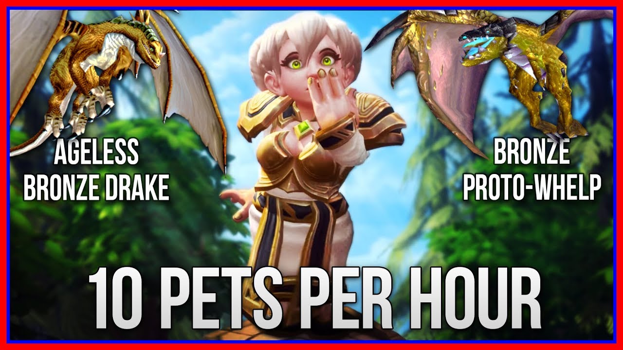 100k/hr Chromie Scenario Farming | Ageless Bronze Drake & Bronze Proto-Whelp