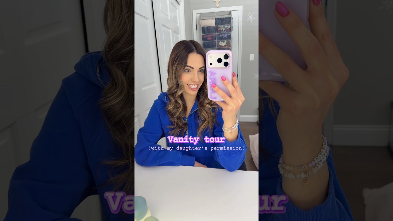 LET&rsquo;S TAKE A TOUR OF MY DAUGHTER&rsquo;S VANITY! 💄💕✨