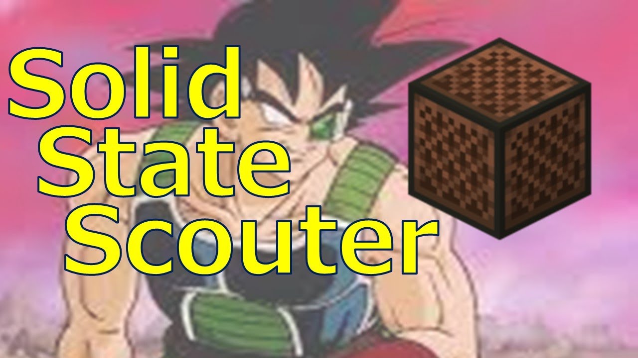 【音ブロック】ソリッドステートスカウター Solid State Scouter【Noteblock】
