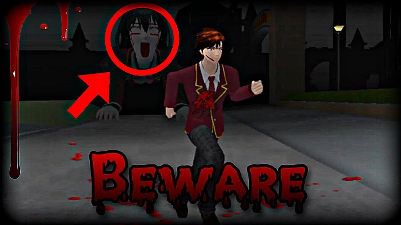 Monster in Sakura School Simulator 😱/ وحش في لعبة ساكورا سكول سيميوليتر 