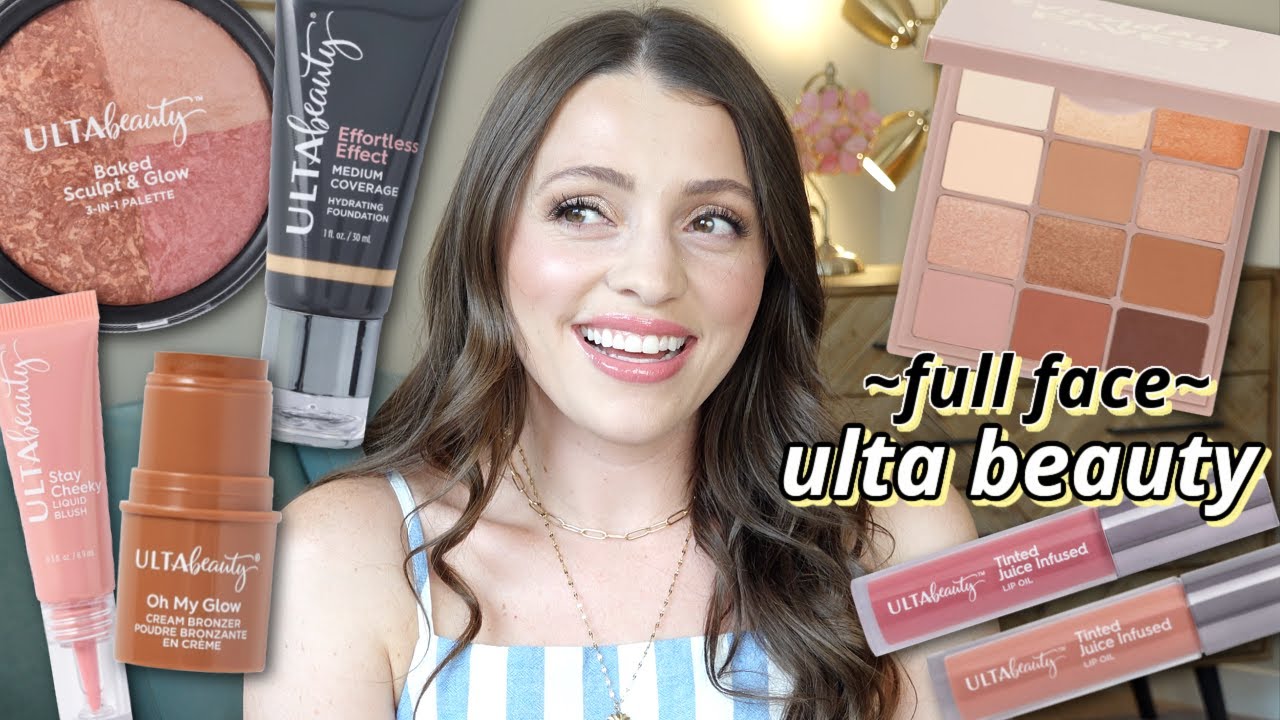 ✨ Full Face of ULTA BEAUTY ✨  best + worst products because they are ALWAYS buy 2 get 1 free lol