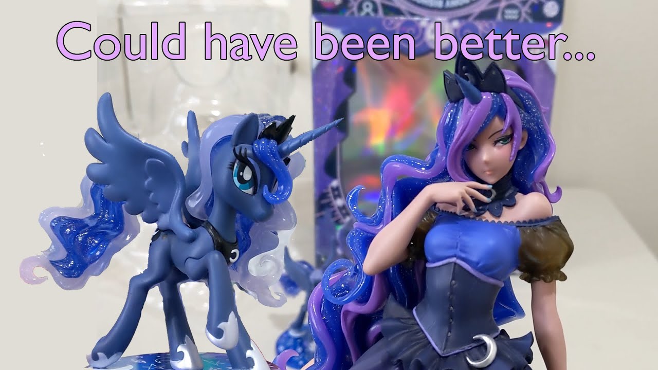 MLP Princess Luna Bishoujo Figure by Kotobukiya!! Unboxing & Review