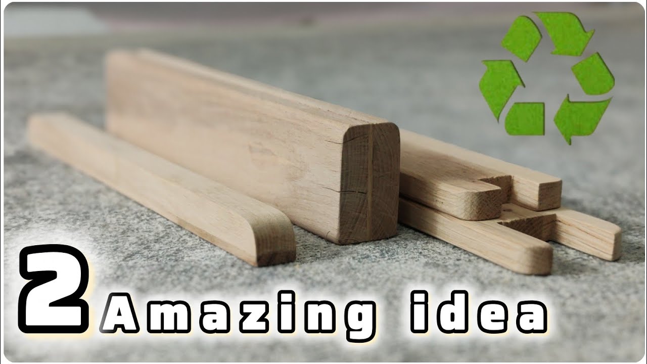 Będziesz chciał to zrobić od razu! Niesamowity projekt z recyklingowanego drewna