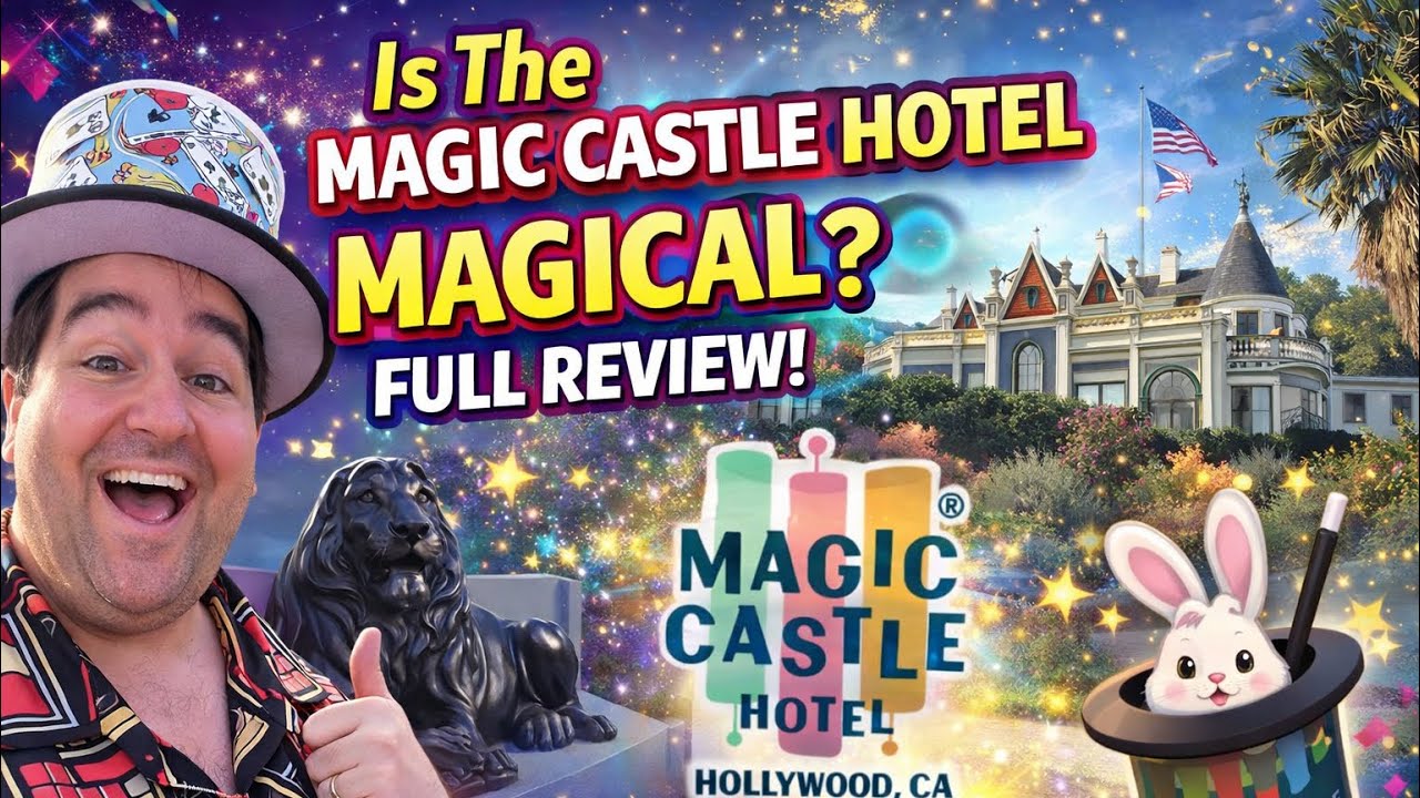 Is The Magic Castle Hotel Actually Magical? 🏨✨ Full Review | Hollywood’s Most Unique Hotel