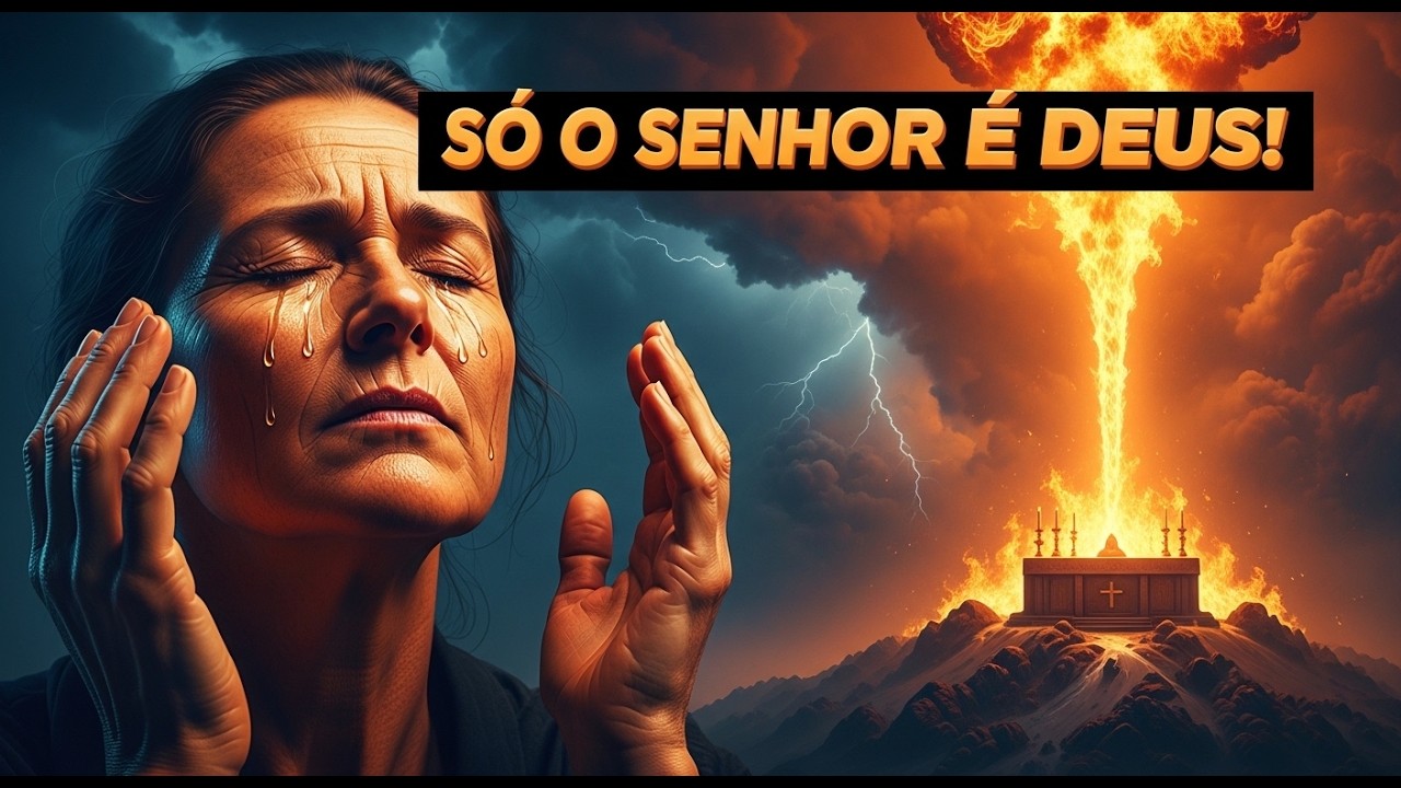 Por que o fogo desceu mesmo com água no altar? | O Segredo Que Destrói Todo Baalismo!