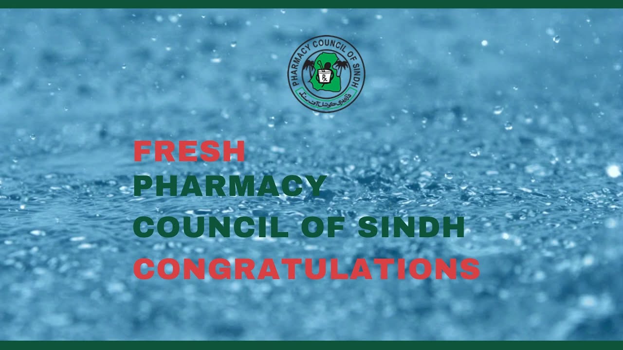 Registration Certificates 2024 | Part-41 Fresh Pharmacists | Pharmacy Council of Sindh