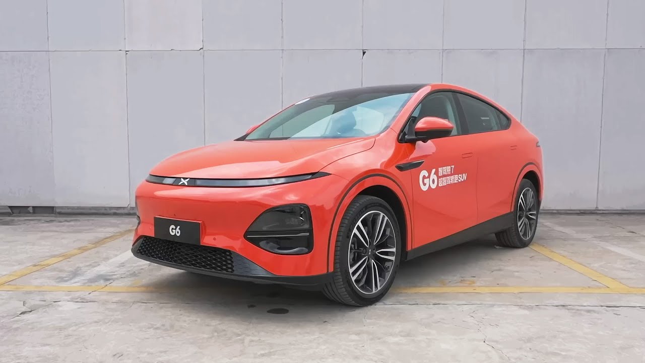 Xpeng G6 SUV Exterior and Interior,  XNGP, 800V powertrain system and 800V high-voltage SiC platform