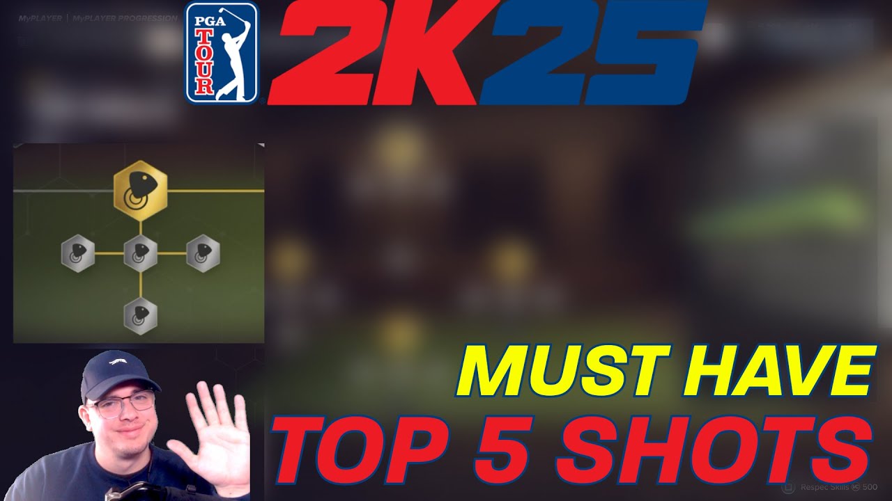 BEST SHOTS YOU MUST HAVE IN PGA Tour 2K25 | Top 5 Shots | Master Gameplay | PS5