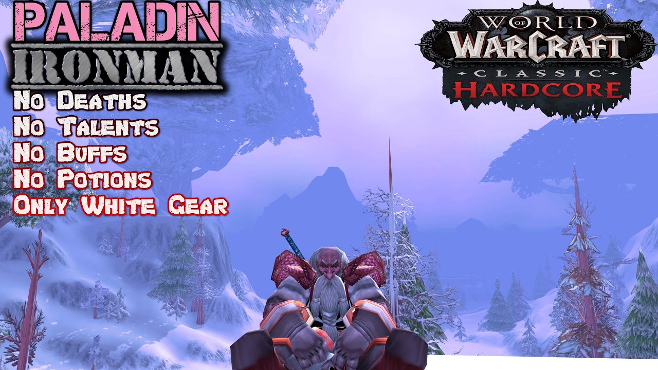 The Ironman Challenge - Dwarf Paladin - Classic Warcraft - Ep.176