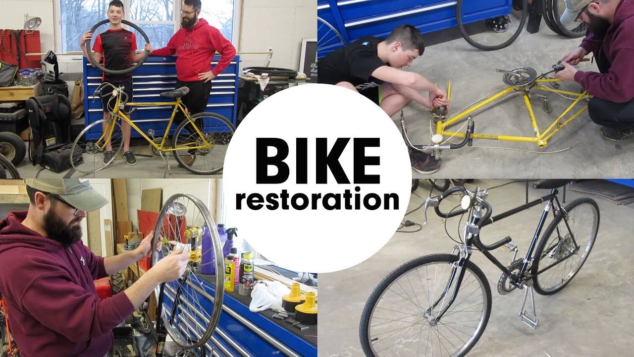 Vintage Huffy Bike Restoration