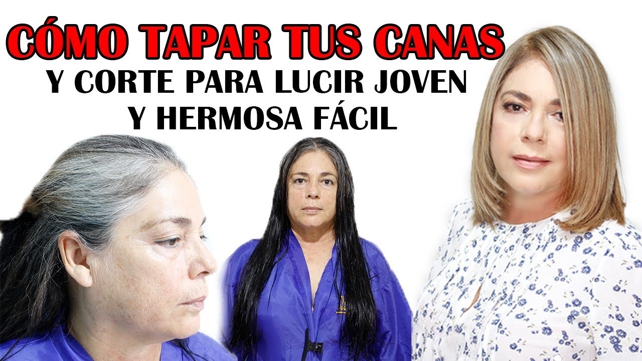 COMO LUCIR JOVEN R&Aacute;PIDO. TODA LA TECNICA.EN ESTE VIDEO Y SORPRENDE ! Paso a paso .