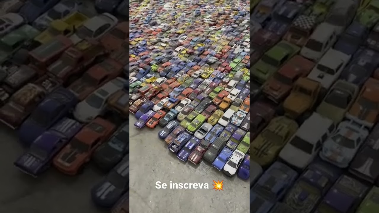 A maior cole&ccedil;&atilde;o de miniatura de carros que voc&ecirc; j&aacute; viu 😍