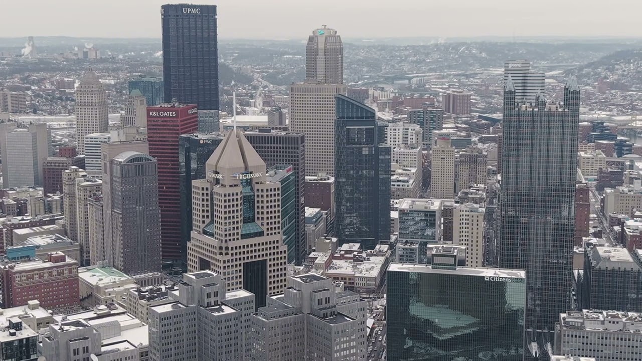 DJI AIR 3S 4K WINTER IN STEELER COUNTRY